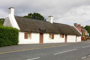 Burns Cottage, donde nació Burns. Ahora es un museo en su honor.