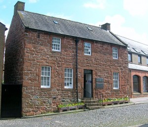 Casa en la que Robert Burns pasó sus últimos años en Dumfries