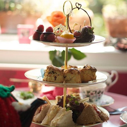 Afternoon Tea en el Bon Tea Room en Edimburgo