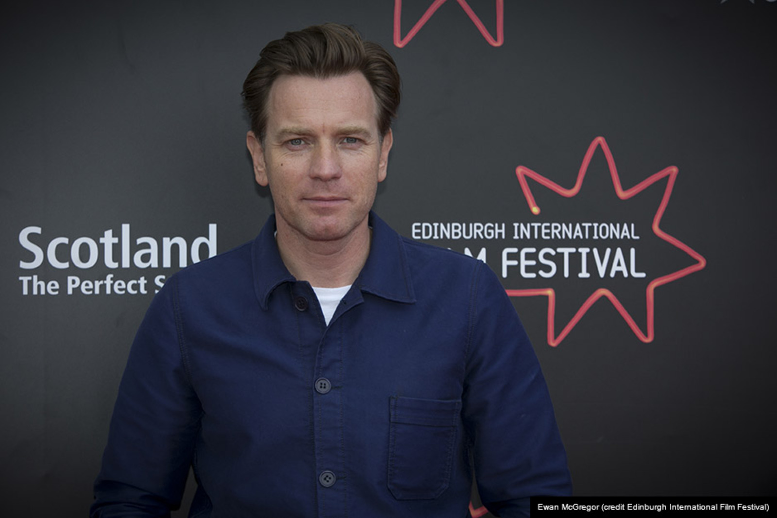 Ewan McGregor en el festival internacional de Edimburgo